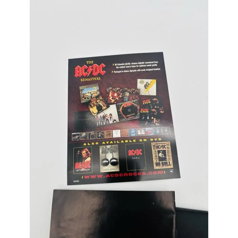 AC/DC Live RockBand Track Pack (Sony Playstation 2 2008) PS2 Complete TESTED CIB